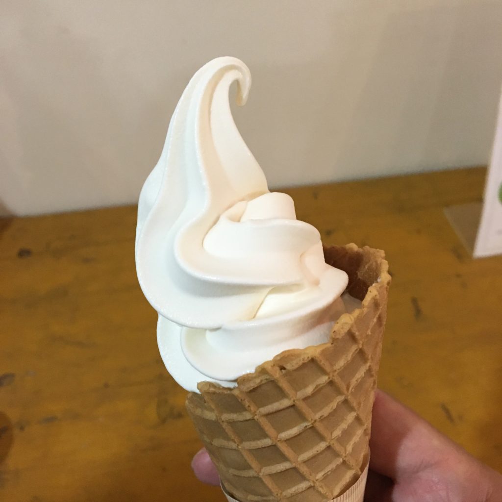 ローザンベリー多和田のソフトクリーム